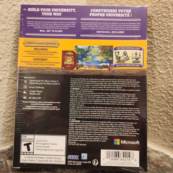Game - Two Point Campus [Enrollment Edition] (NEW) - Xbox One / Series X - Picture 2 of 4